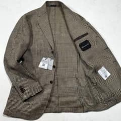 現行タグ付き品◎サルトリオ アンコンジャケット グレンチェック
