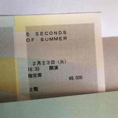 5SOS チケットのサムネイル