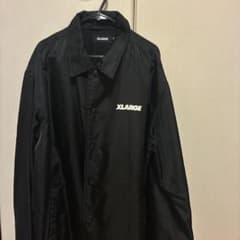 XLARGE コーチジャケット ブラックのサムネイル