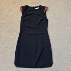 TED BAKER ノースリーブ ビジュー ワンピース ブラックのサムネイル