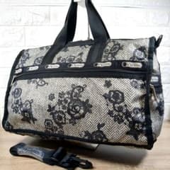未使用級美品◆レスポートサック ヘリンボーン レース調花柄 ボストン 2way m43131925990_1.jpg?1754718937