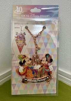 東京ディズニーランド40周年 ドリームガーランド バッグチャーム