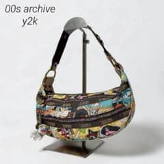 archive l logo shoulder bagy2k三日月 00s archive tokidoki shoulder bag y2k - メルカリ