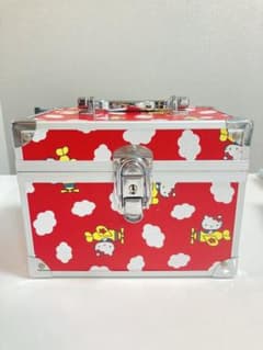昭和レトロ サンリオ ハローキティ メイクボックス　収納ボックスのサムネイル