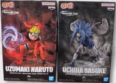 NARUTO フィギュア Memorable Saga ナルト サスケ 2種 - メルカリ
