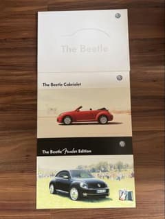 フォルクスワーゲン The Beetle カタログ 3冊セットのサムネイル