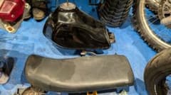tw200 燃料タンク ブラック 汎用 カスタム セロー225 - メルカリ
