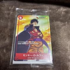 モンキー・D・ルフィ P-001 ワンピースカードゲーム - メルカリ