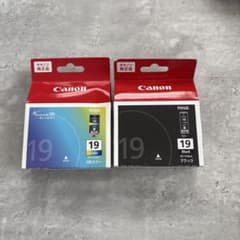 Canon PIXUS 19 インクカートリッジ セット - メルカリ