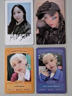 MAMAMOO ママム Moonbyul TRAVEL ヨントン当選 限定トレカ MAMAMOO Moonbyul トレカ 4枚セット - メルカリ