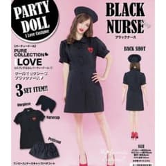PARTY DOLL ブラックナース コスプレ衣装のサムネイル