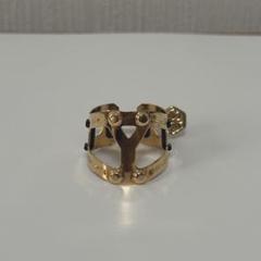 Yanagisawa SIXS リガチャー ゴールドメッキ ソプラノサックス ヤナギサワ / ソプラノサックス用リガチャー Yany SIXS（ヤニー