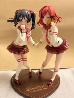 も*も様 ラブライブ！スクフェス フィギュア 矢澤にこ 西木野真姫 バレンタインのサムネイル