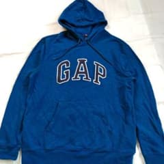 OLD GAP パーカー ブルー Lサイズ