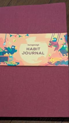 kurzgesagt HABIT JOURNAL 日記帳のサムネイル