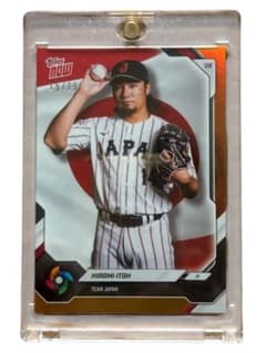 topps 伊藤大海　25シリ　5シリ Topps WBC Japan 伊藤大海 25シリアル フォイルカード 日本ハム - メルカリ