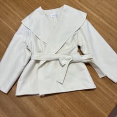 FRAY I.D ショールカラーショートリバーコート - メルカリ