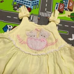 メゾピアノねこ　ロンパース　70  美品❤のサムネイル