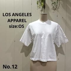 로스앤젤레스 의류 LOS ANGELES APPAREL T셔츠 화이트