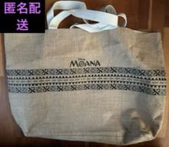 미사용 추첨 상품 영화 [모아나와 전설의 바다] 오리지널 토트 백