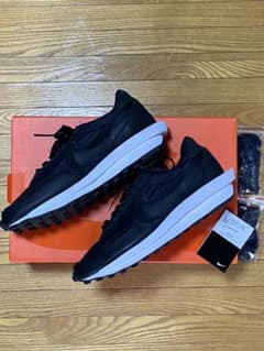sacai x Nike LDワッフルブラックナイロン28cmのサムネイル