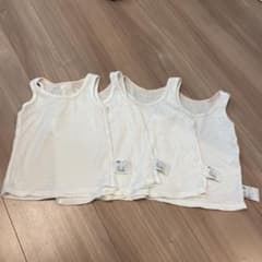UNIQLO メッシュタンクトップ肌着80サイズ　4枚のサムネイル