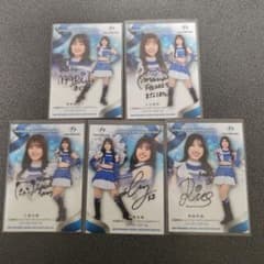 ファイターズガール 直筆サインカード 5枚セット - メルカリ