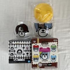 KRUNk×BIGBANG dlite 대성 D-LITE 이치 반 쿠지 글라스 2종