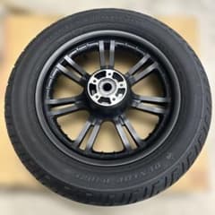 【値下】ハーレー　 トライク 純正 フロント ホイール付(艶消し塗装)タイヤ付き 値下】ハーレー トライク 純正 フロント ホイール付(艶消し塗装)タイヤ