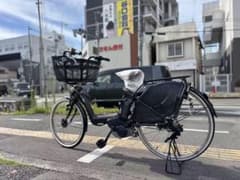 032中古YAMAHAヤマハ電動アシスト自転車 6.2Ah 大阪 - メルカリ