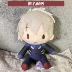 エヴァンゲリオン　ぷちえゔぁ　スーパーDXぬいぐるみ　カヲル　マリ　セット エヴァンゲリオンシリーズからふわふわ可愛い「ふわぷち」ぬいぐるみが