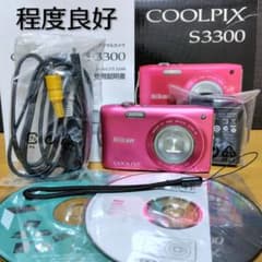 付属品完備 動作確認済】ニコン クールピクスS3300オールドコンデジ