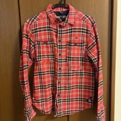 古着ネルシャツ　アメカジ　コットン100%のサムネイル