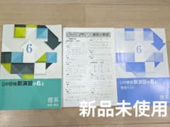 公中受検新演習小6 理系 算数・理科のサムネイル