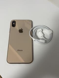 iPhoneXS 本体 256G ゴールド - メルカリ