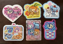 ナルミヤ、サンリオキャラクター ステッカーセット 9枚のサムネイル