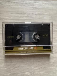 【ジャンク】maxell MX46 メタルテープ 昭和レトロのサムネイル