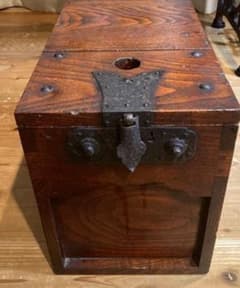 アンティーク　骨董品　銭箱 銭箱 - メルカリ