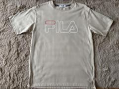 FILA 半袖 Tシャツ ベージュ Mサイズ