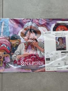 未開封 ONE PIECEカードゲーム オフィシャルプレイマット＆カード