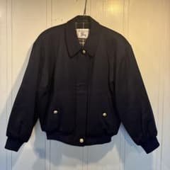 Burberry's ウール　ネイビー ジャンパー 9ar c-tk83 Burberry's ウール ネイビー ジャンパー 9ar c-tk83 - メルカリ
