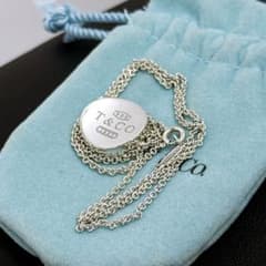 Tiffany 925 チェーン ネックレス1837 コンケーブ サークル - メルカリ