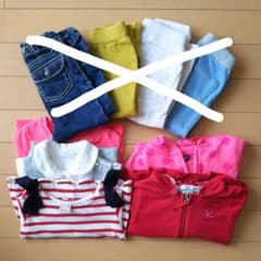 女の子服セットsize80 combimini petitmainのサムネイル