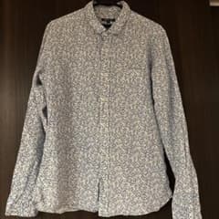 ABAHOUSE 花柄 長袖シャツ サイズ3 アバハウス　春服のサムネイル