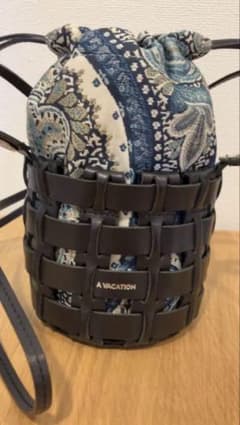 極美品】A VACATION ACONE 2way 巾着 ショルダーバッグ - メルカリ