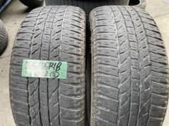 中古タイヤ2本セット！225/55R18 YH ジオランダーA/T G015② - メルカリ