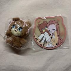 foxy illustrations クリアラバーコースター ボールチェーンのサムネイル