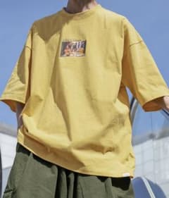 Perushu ペルーシュ　tシャツ 黄色のサムネイル