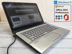 VAIO SVE14AG13N 14型 薄型/Office2024/Win11 VAIO SVE14AG13N 14型 薄型/Office2024/Win11 - メルカリ
