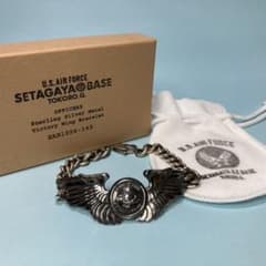 新品未使用　世田谷ベース　スターリングシルバー・ウイングブレスレットのサムネイル